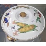 ROYAL WORCESTER EVESHAM LIDDED OVEN TO TABLE BOWL