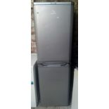 GREY INDESIT FRIDGE FREEZER