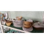 SHELF OF STYLISH MID WINTER DINNER & TEA WARE