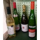 FOUR BOTTLES OF WHITE WINE