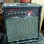 SOUND CITY SPEAKER AMP