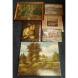 VARIOUS PRINTS & PAINTINGS