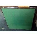 2FT 6'' X 2FT 6'' GREEN BAIZE CARD TABLE WITH LOCKING LEGS