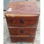 SMALL CHEST OF 3 DRAWERS