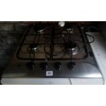 INDESIT STAINLESS STEEL GAS HOB