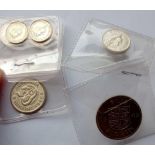 A George VI Australian and Fijian silver coins - High Grade