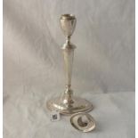 An Adams style candle stick with detachable nozzle - 9" high - B'ham 1933