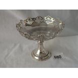 A pedestal sweet dish on spreading foot - B'ham 1913 - 67gms