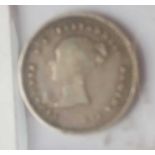 A Victorian silver Maundy two pence coin - 1838