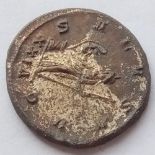 Roman. Tacitus 275-276AD Billin Antoninianus. Salus footing shake. S. 11807. Some original mint