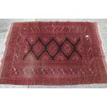 A belouch rug with 3 medallions - 7'6 x 5'