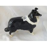 A Beswick figure of a collie dog 5" high