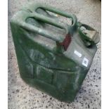 MILITARY MARKED 5 GALLON JERRY CAN