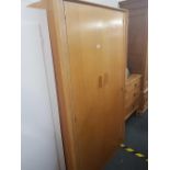 GOOD QUALITY G-PLAN DOUBLE FITTED WARDROBE