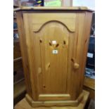 MODERN PINE CORNER CUPBOARD