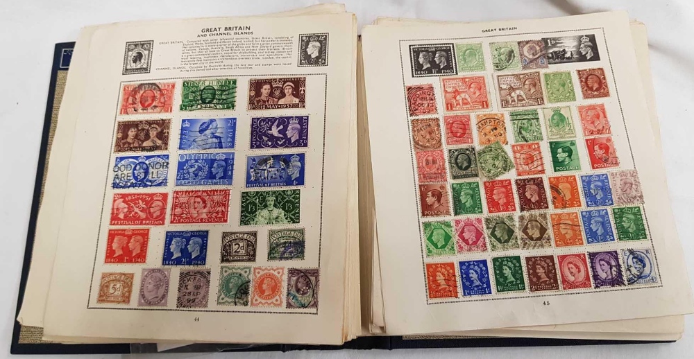 SMALL STAMP ALBUM OF WORLD STAMPS