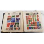 SMALL STAMP ALBUM OF WORLD STAMPS
