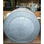 ROUND GALVANISED PARAFFIN TANK