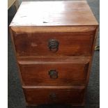 SMALL CHEST OF 3 DRAWERS