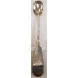 A WILLIAM IV SILVER EGG SPOON 1836 BY W.B