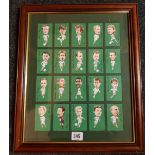 F/G LEEDS UNITED FOOTBALL CLUB T / CIGARETTE CARDS BY STUBS