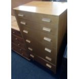 TALL G-PLAN CHEST OF 6 DRAWERS 2FT W