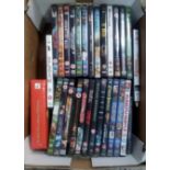 SMALL CARTON OF DVD'S