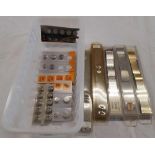 QTY OF WATCH STRAPS & CELL BATTERIES