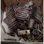 CARTON OF BRASS CARTRIDGE CASES