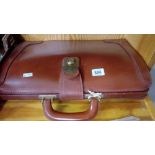 BROWN LEATHER TITAN REAL COW HIDE DOCUMENT CASE