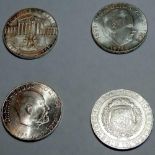 Austria - silver commemorative 50 schillings 1968,71,73,74 (4)