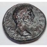 Roman Aelius. Copper AS. Salus. 137AD. S3990. Scarce