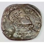 Sicily Philip III of Spain silver 4 tari. 1616 Messiha. Good bust