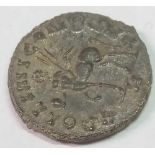 Roman Gallignus Antoninianus. Centaur. S10178. Extra fine with silvering
