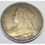 Victorian crown 1895. Better grade