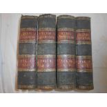 WILSON, J.M. The Rural Cyclopedia 4 vols. 1847-49, Edinburgh, lrg.4to cont. hf. cf. numerous engrvd.