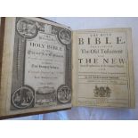 BIBLE The Holy Bible 1724, J. Baskett, London, with New Testament 1723, J. Baskett, Oxford, 4to