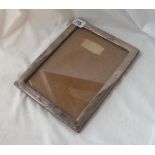 An oblong photo frame - 9.5" high - B'ham 1919