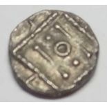 Anglo-Saxon silver "porcupine" sceat. S790c. Extra fine