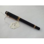 A good quality WATERMANS fountain pen wit 18ct gold nip