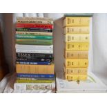 CRICKET BOOKS 30 titles in d/ws, incl. Wisden Almanacs & club histories