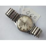 A gents wrist watch by ORIS with seconds sweep