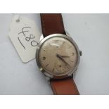 A gents chronometer wrist watch by ZENITH with seconds dial