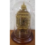 GLASS DOME NOVELTY BIG BEN CLOCK