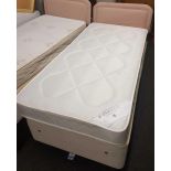 SINGLE DIVAN BED WITH HEAD BOARD