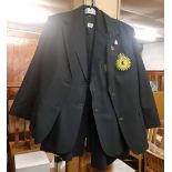 4 VETERAN JACKETS WITH BRASS BUTTONS (ADEN VETERANS ASSOCIATION & FAR EAST VETERANS ASSOCIATION)