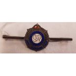 SILVER SWEETHEART BROOCH 'ROYAL ARMY SERVICE CORPS'