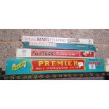 QTY OF BOXED MOD INCL: JIGSAW, SCRABBLE, CRIBBAGE & CANASTA