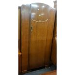 1930'S / 40'S OAK WARDROBE