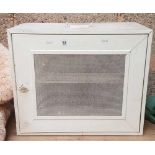 METAL WHITE PAINTED VINTAGE FOOD SAFE BY GENYK